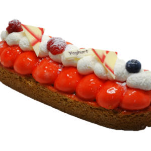 Yoghurt-framboos slofje