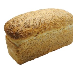 Wit brood sesam