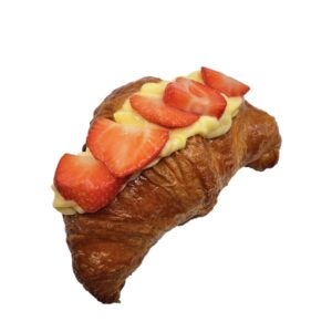 Aardbei croissant